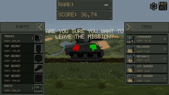 Screenshot Panzer Kliker Mk I Yanks