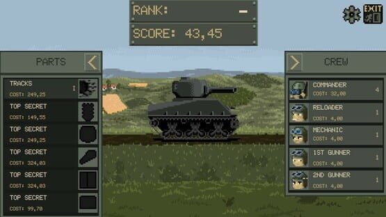 Screenshot Panzer Kliker Mk I Yanks