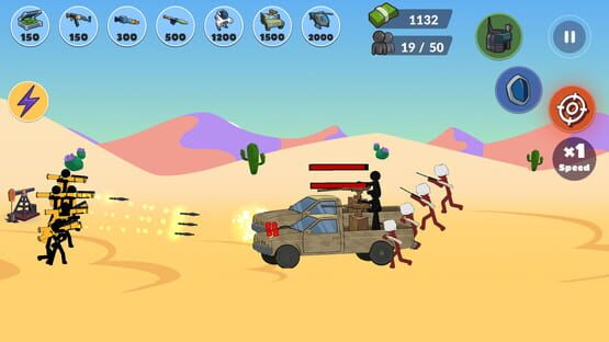 Screenshot Stickman World Battle