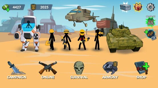 Screenshot Stickman World Battle