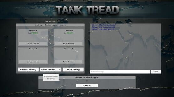 Screenshot Tank Tread