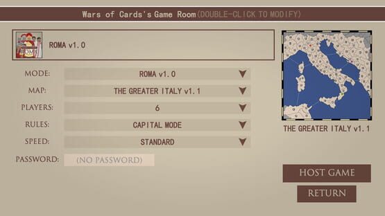 Screenshot Wars of Cards: Roma