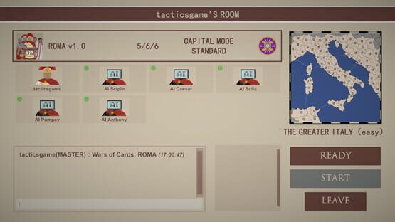 Screenshot Wars of Cards: Roma