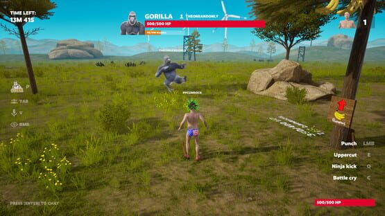 Screenshot 100 Men vs 1 Gorilla