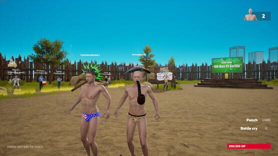 Screenshot 100 Men vs 1 Gorilla