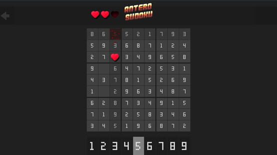 Screenshot Antero Sudoku