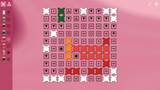 Screenshot Art-Therapy: Cross Stitch