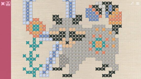 Screenshot Art-Therapy: Cross Stitch
