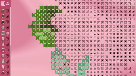 Screenshot Art-Therapy: Cross Stitch