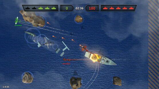 Screenshot brainCloud Bombers