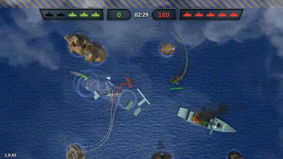 Screenshot brainCloud Bombers