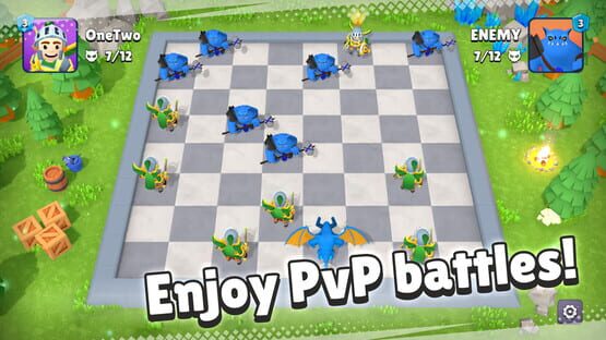 Screenshot Checkers RPG: Online Battles