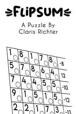 Cover Flipsum: A Puzzle by Claris Richter