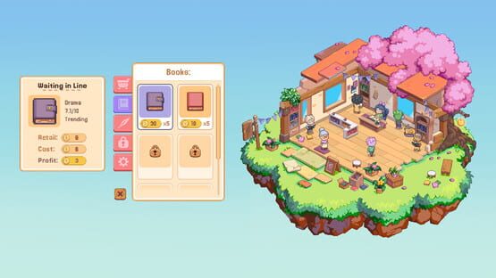 Screenshot Idle Bookstore