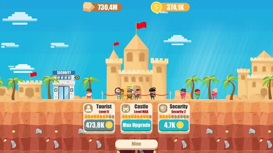 Screenshot Idle Sand Castle