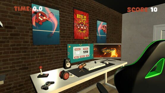 Screenshot Keyboard Tennis