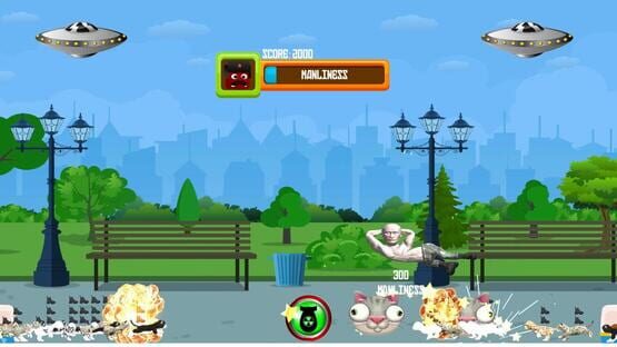 Screenshot Kicking Kittens: Putin Saves the World