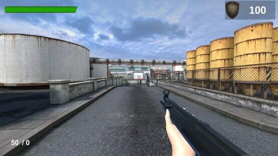Screenshot Protect the Hangar: From Zombies