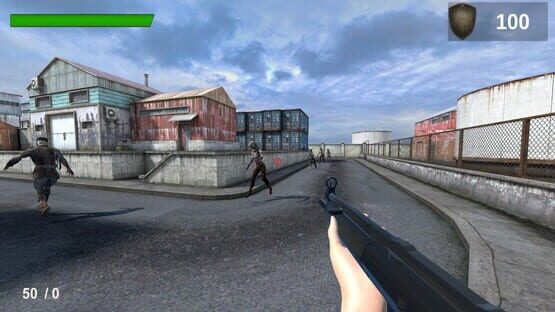 Screenshot Protect the Hangar: From Zombies