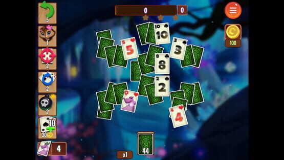 Screenshot Rainforest Solitaire