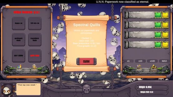 Screenshot Reaper's Ledger