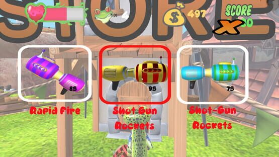 Screenshot Ribby Rocket