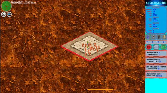 Screenshot Sacred Ground