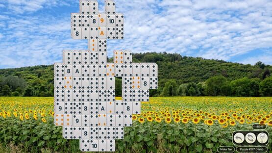 Screenshot Solitaire Flowerscapes