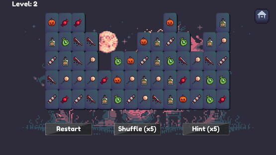 Screenshot Spooky Mahjong