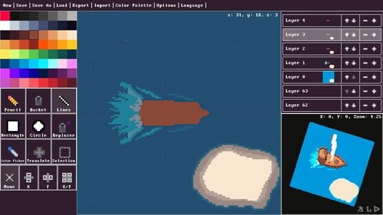 Screenshot SpritePile