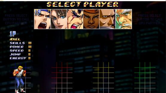 Screenshot Streets of Rage 2X