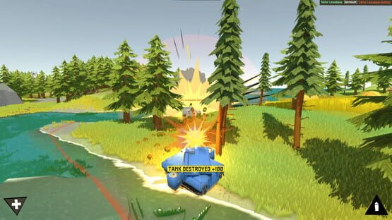 Screenshot Tick, Tank, Boom