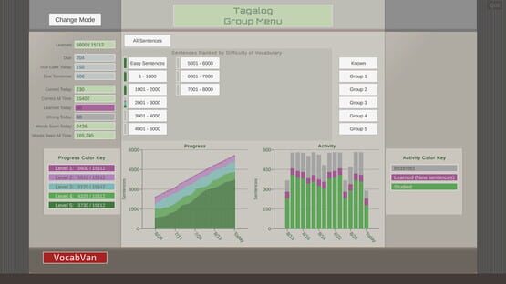 Screenshot VocabVan