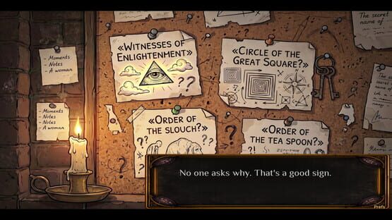 Screenshot Definitely Not a Cult