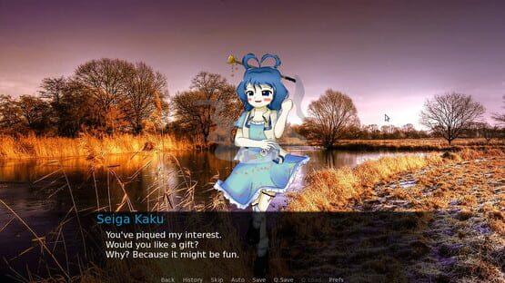 Screenshot Seiga Kaku Uses Her Amazing Taoist Arts and Gives You a Life Lesson