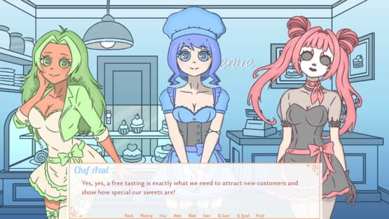 Screenshot Three Misses Confectionery