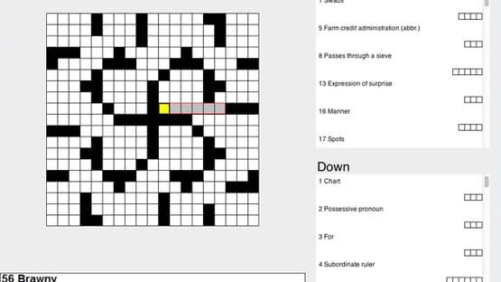 Screenshot Crosswords Crazy!