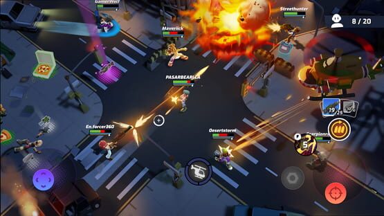 Screenshot Mighty Action Heroes