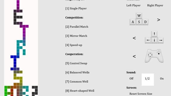 Screenshot Tetris for Two