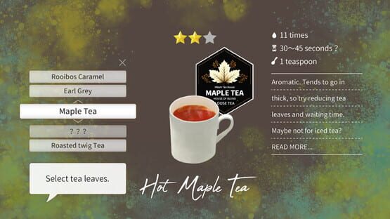 Screenshot LoveSoTea