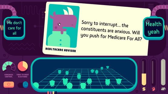 Screenshot Democratic Socialism Simulator