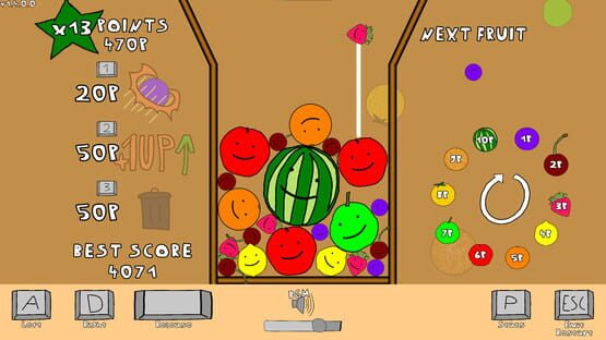 Screenshot Watermelon Game