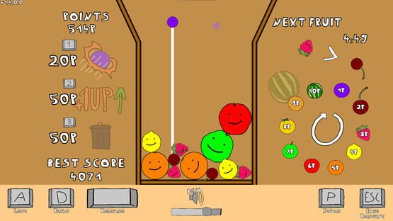 Screenshot Watermelon Game