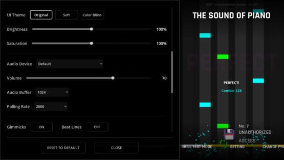 Screenshot The Sound of Piano