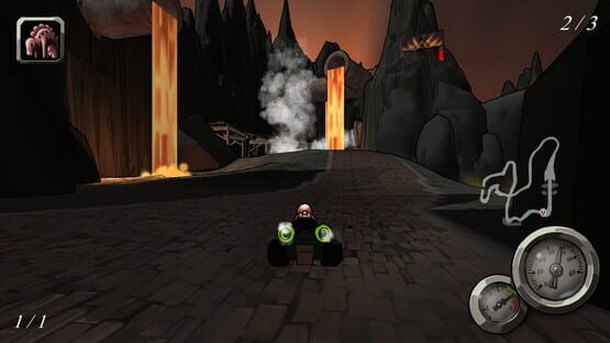 Screenshot CrowKart
