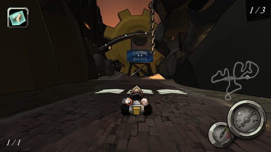 Screenshot CrowKart