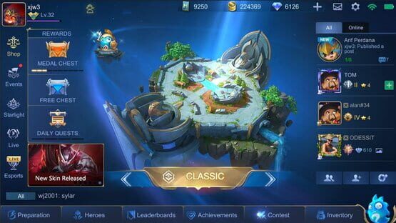 Screenshot Mobile Legends: Bang Bang