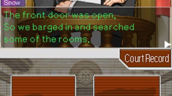 Screenshot Phoenix Wright: Ace Attorney - The Contempt of Court