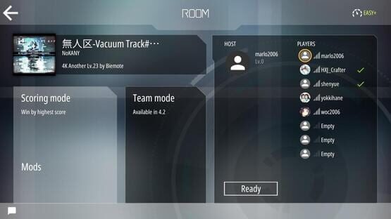 Screenshot Malody