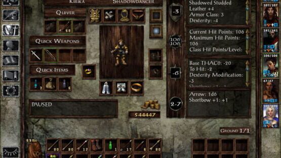 Screenshot Icewind Dale